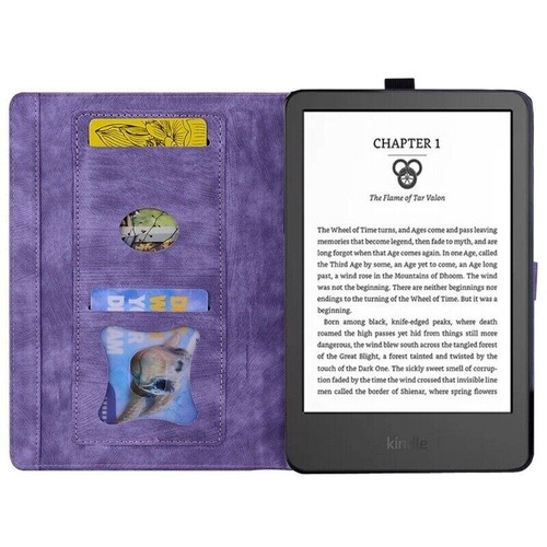 Leder-Hülle für Amazon Kindle Paperwhite Signature Edition 12. Generation 2024 - Bild 19 von 77