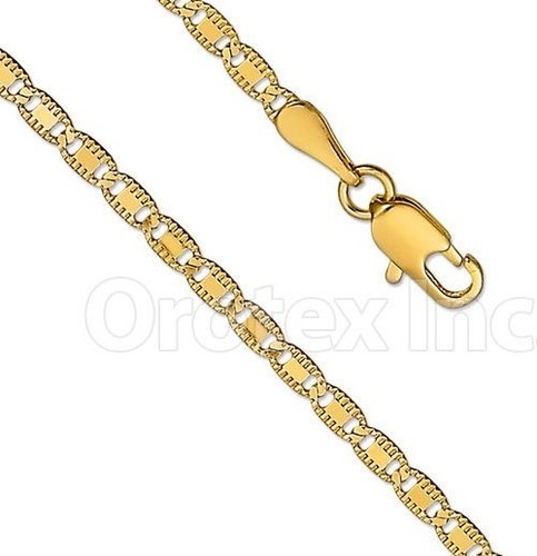 Cadena Virgen D Guadalupe 3D y 24" Valentino 14K GP / Virgen y Cadena 14K laminado - Imagen 7 de 7