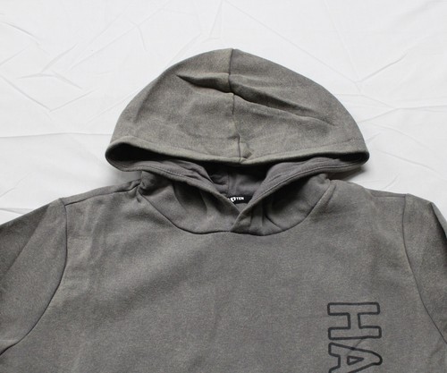 Hang Ten Boy's Mineral Wash Fleece Hoodie DP3 Smoked Pearl Medium NWT - Picture 2 of 3