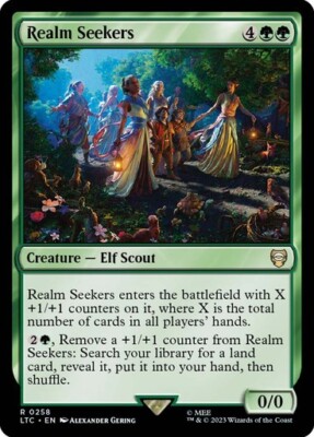 MTG: LotR: Elven Council Commander NM Cards (Choose your Card)
