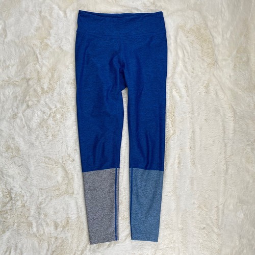 Outdoor Voices Dipped 7/8 Legging Mid Rise Womens Size M - Deep Sea/Graphite