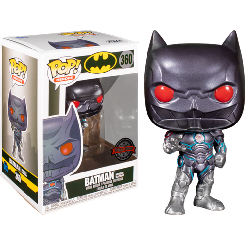 BATMAN Murder Machine Exclusive Pop! Vinyl Figure + POP PROTECTOR - Picture 3 of 3