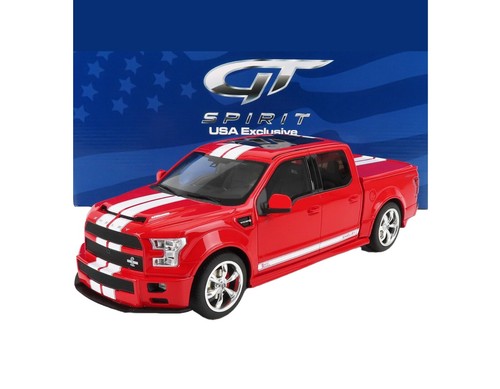 GT SPIRIT - 2017 FORD SHELBY F-150 SUPER SNAKE PICKUP RED 1:18 SCALE US043 - Picture 5 of 7