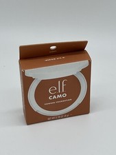 ELF e.l.f. Camo Powder Foundation MEDIUM 375 New