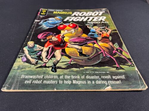 Magnus Robot Fighter #6 — Gold Key Comics 1964 — Fair Condition - Picture 8 of 16