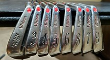 wilson staff irons fluid feel dynamic gold wedge 3 4 5 6 7 8 9