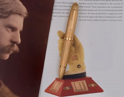 MONTBLANC for DUNHILL 149 Meisterstück 18k Barleycorn Fountain Pen