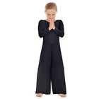 Black Long Sleeve Jumpsuits & Rompers for Girls