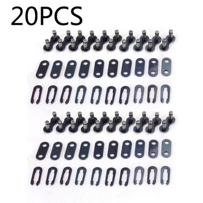 10*Bicycle Bike Chain Master Link Joint Connector Single Speed Quick Clip1//2X1//8