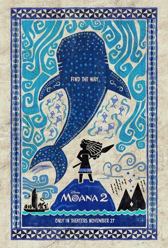Moana 2 Movie Posters Fine Art Quality Satin Lustre Paper 2024 - Foto 22 di 32