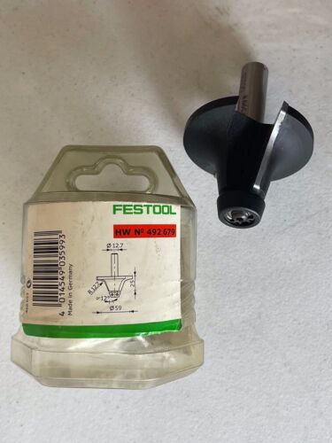 Festool 492679 Reservoir cutter with TC shank 12.7 mm HW R12,7/25/12° SS S12.7 - Picture 2 of 3