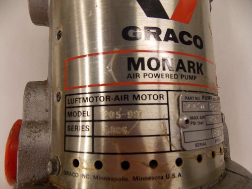 Graco Air Powered Pump S4 - Picture 2 of 8