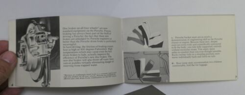 Porsche 356 356C Porsche Facts Sales Brochure - Very Nice - Picture 5 of 7