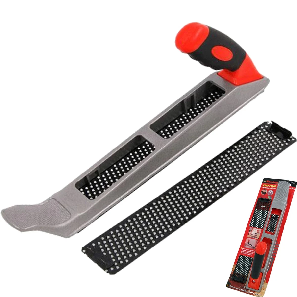 Neilsen Hand Rasp Surform Plane 250mm Planer For Wood Plasterboard