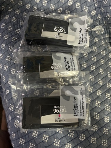 HP 962XL Cyan Magenta Black - Picture 1 of 2