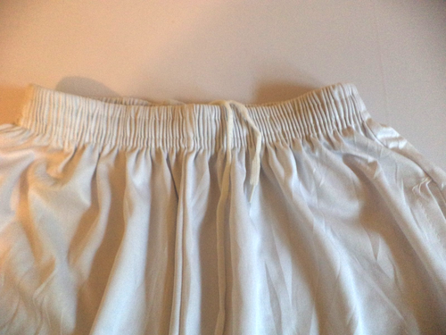 Women’s plain white Summer Shorts High Waist Loose Fit sports gym size 6 8 10 - Picture 2 of 3