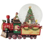 Northlight 8" Children Christmas Train Musical Snow Globe