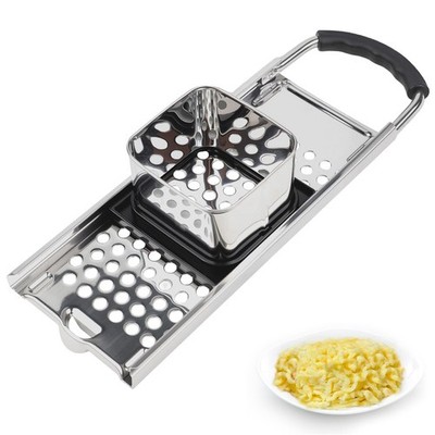 Premium Stainless Steel Spaetzle Maker with Comfort Grip Handle, Efficient Ho...
