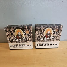 Set of 2 Dr. Squatch Soap Halloween Limited Edition Headless Rinse