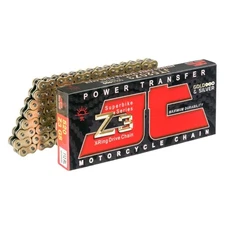 MOTORCYCLE TRANSMISSION CHAIN JTC520Z3GS122RL GS520Z3/122 X-RING RIVET