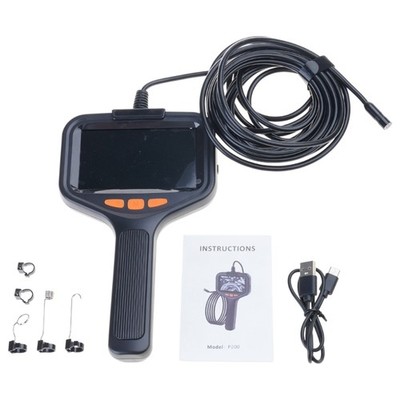 8mm Industrial Borescope 4.3 Inch Screen Easy Carry Handheld Inspection Tool