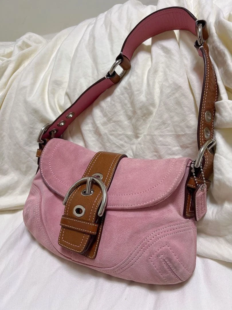Coach Pink Soho Handbag for sale | eBay