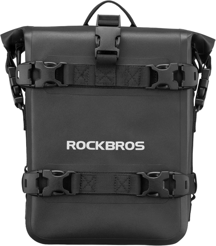 Borsa Moto Impermeabile Laterale, Borsa per Portapacchi Telaio per Moto, Grande - Foto 9 di 12
