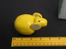ENESCO HOME GROWN RESIN LEMON GOAT WITH BOX PLEASE READ