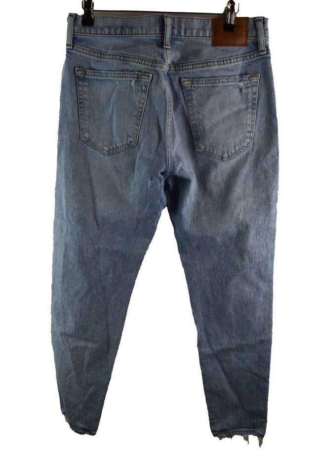 ABERCROMBIE & FITCH Blue 90'S Slim Jeans size W31 L32 Mens Casual Outdoors - Image 4 of 4