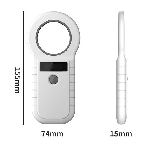 Pet Dog Cat Tag ID Reader Animal EMID ISO Chip Scanner Microchip Identification~ - Picture 6 of 8