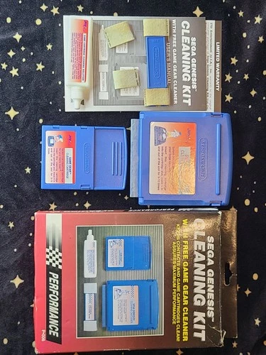 Sega Vintage Performance Sega Genesis & Sega Game Gear Cleaning Kit with Box