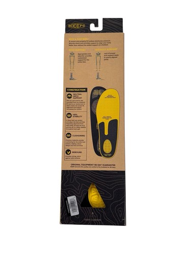 KEEN Mens K-20 Cushion Footbed Insoles Neutral Arch Support XL 12 1/2 - 14 New - Picture 2 of 5