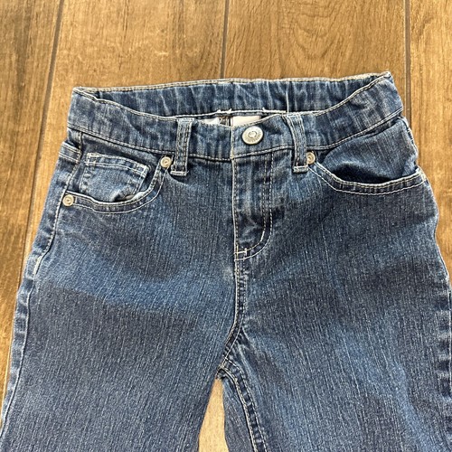 Sonoma Goods For Life Girls Bootcut Jeans, Medium Wash, Adjustable Waist, 6XREG - Picture 2 of 4