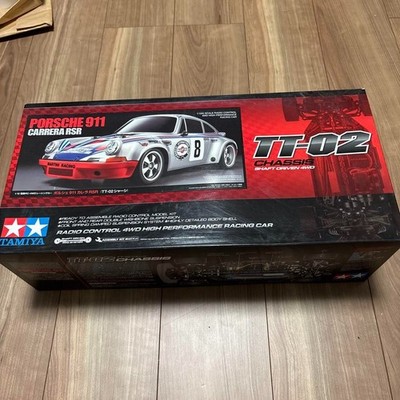 タミヤ　TT-02シャーシ　PORSCHE911 タミヤ 電動RCカーシリーズ 1/10RC ポルシェ 911 GT3 R (992