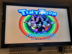 Sega Genesis Tiny Toon Adventures: Buster's Hidden Treasure - Tested