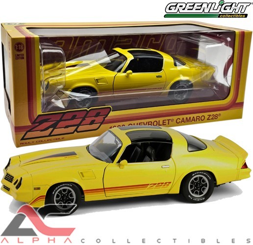 GREENLIGHT 13690 1:18 1980 CHEVROLET CAMARO Z/28 (BRIGHT
