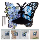 Wooden Butterfly Wall Decoration Office Corner Hanging Shelf Floating Shelves