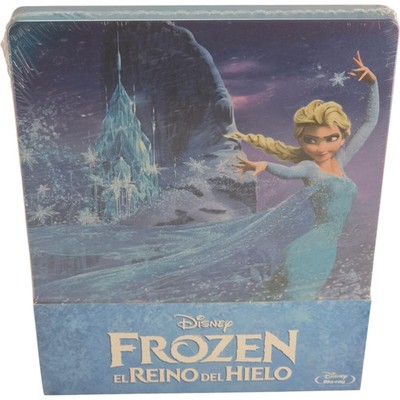 Frozen, El Reino Del Hielo Blu-Ray Steelbook La Reine des Neiges 2014 Bereich B