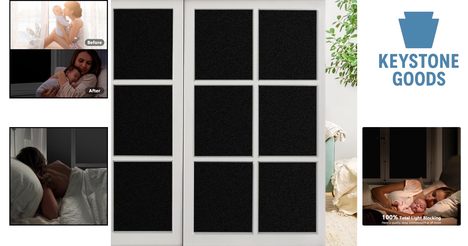 High Privacy Blackout Window Film