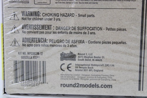 MPC Godzilla Invasion of Astro Monster 1/25 Scale Assembly Kit New/Sealed - Picture 9 of 15