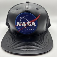 NASA Mesh Trucker SnapBack Black:Black See Photos