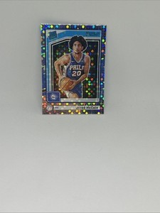 2024-25 Panini Donruss Jared McCain Rated Rookie Disco #228 76ers
