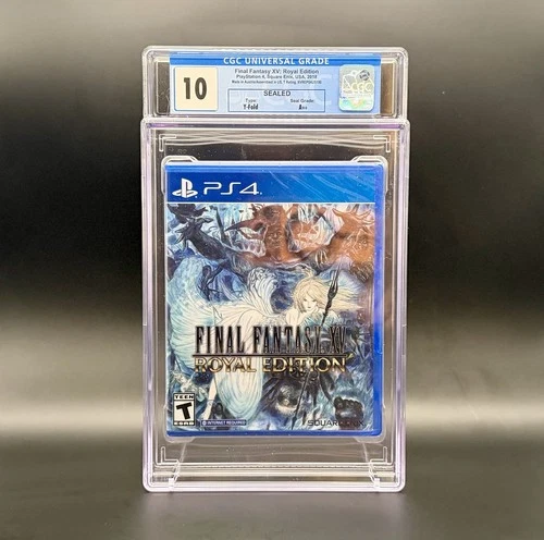 Final Fantasy XV Royal Edition PS4 CGC 10 A++ From Sealed Case Pack Perfect