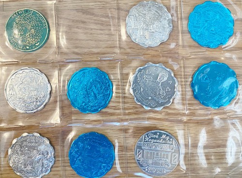 Lote ENORME Carpeta 1967-2014 ALL HOUMA,LA KREWES De Colección Moneda Doble Mardi Gras - Imagen 5 de 24