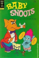 Baby Snoots #14 FN 6.0 1973 Gold Key Stock Image
