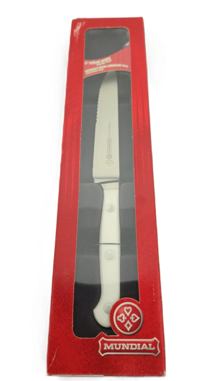 Mundial Steak Knife BPW5128-5E Serrated Forged 5 inch Blade