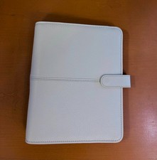 Classic Franklin Covey Anna Leather Binder Starlight Blue 1.25'' Rings