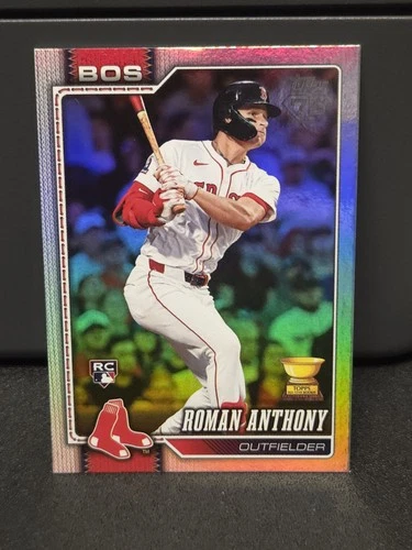 ​2026 Topps Series 1 ROMAN ANTHONY Rainbow Foil RC #189 Red Sox Rookie Cup SSP