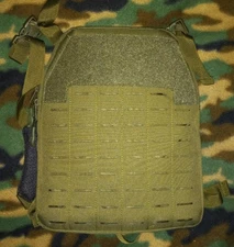 Quick Deploy Single Plate Carrier w/Light Weight  Level III Plate Body Armor