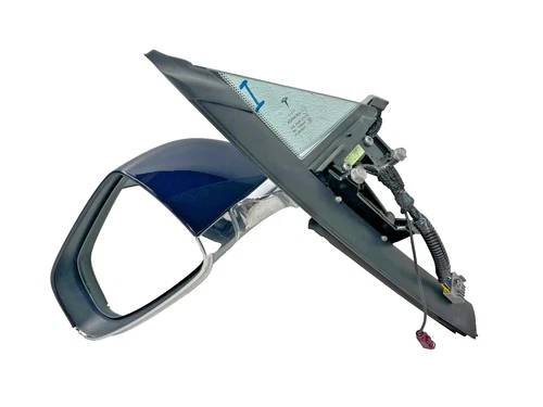 2012-2020 Tesla Model S Left Driver Side Mirror Blue Complete OEM BTP1